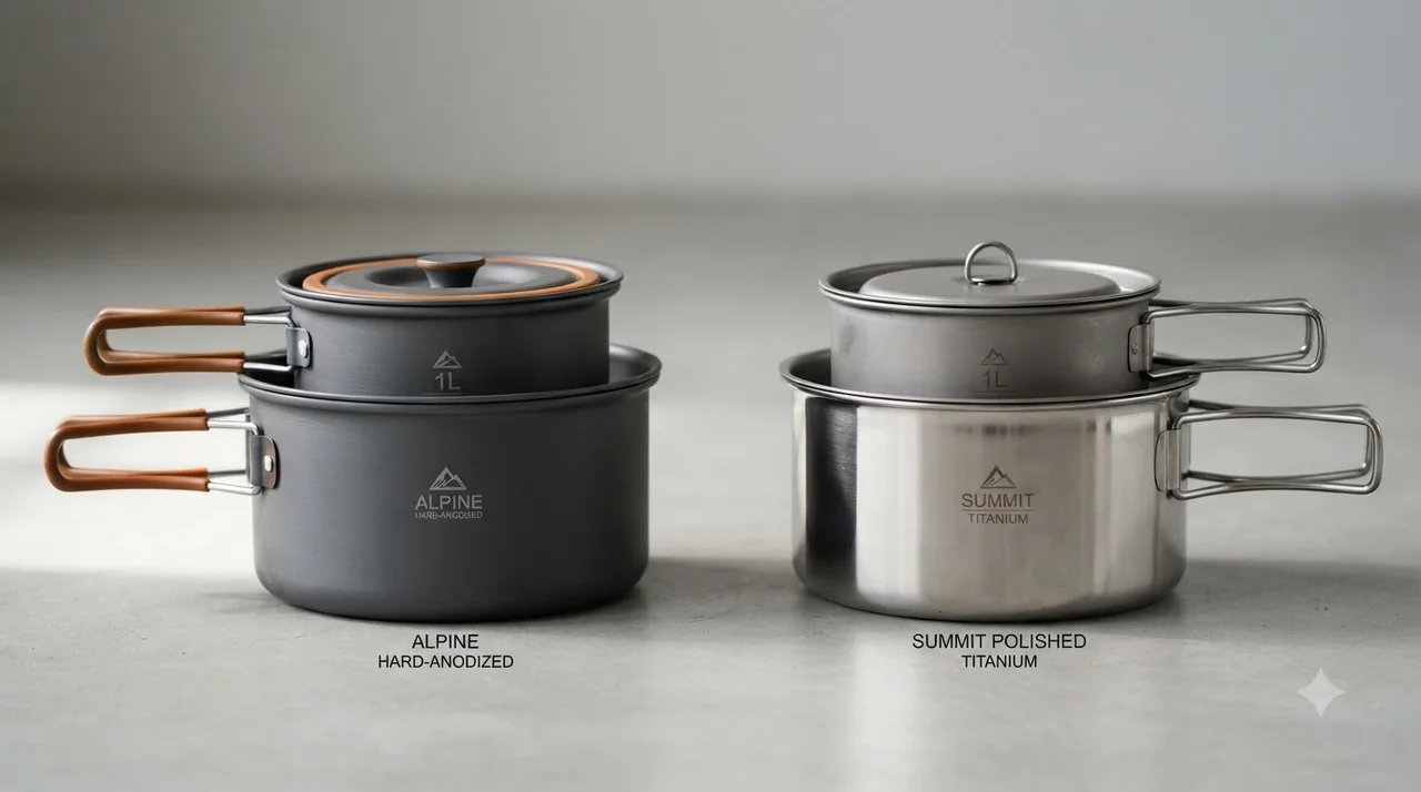 Essential Cookware Materials: Hard-Anodized vs Cast Iron vs Titanium