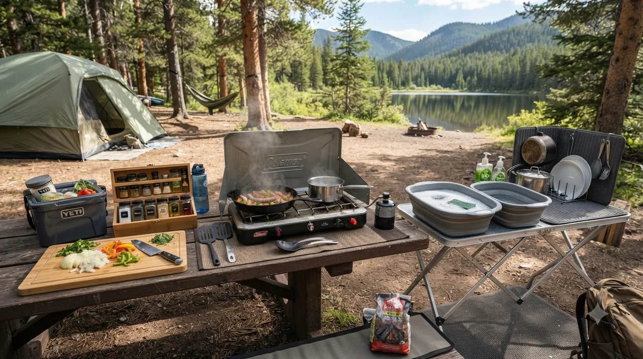 Step-by-Step Guide to Setting Up an Efficient Outdoor Cook Station