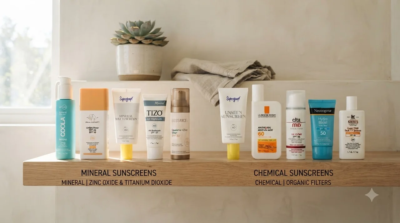 Chemical vs. Mineral Sunscreen: Choosing Your Daytime Shield