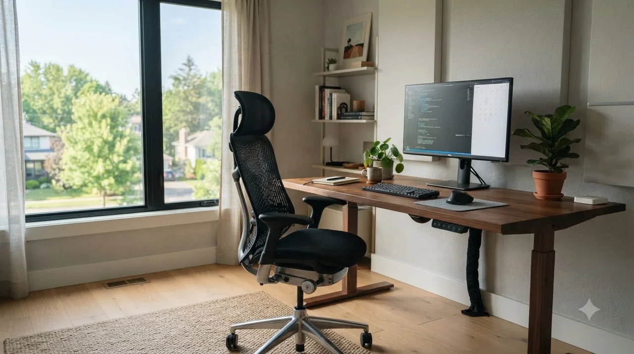 Why the Right Desk Chair Matters for All-Day Productivity