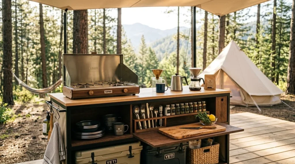Camp Kitchen Organization: Essential Gear and Storage Setup